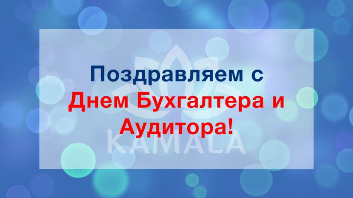 С Днем Бухгалтера и Аудитора!