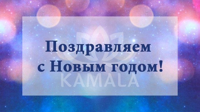 Поздравляем с Новым годом!