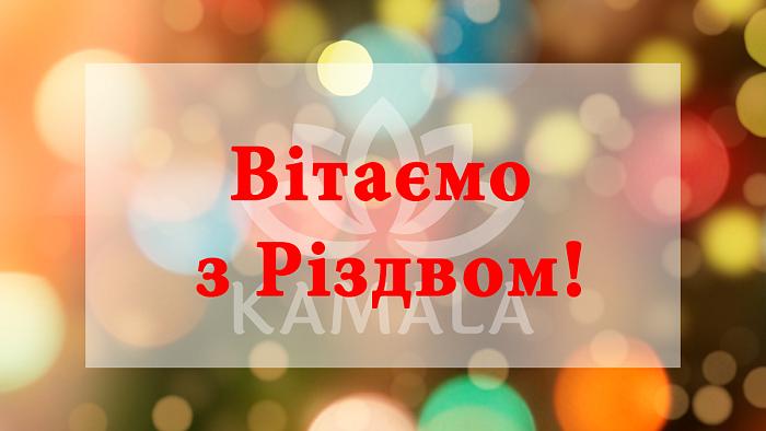 Вітаємо з Різдвом!
